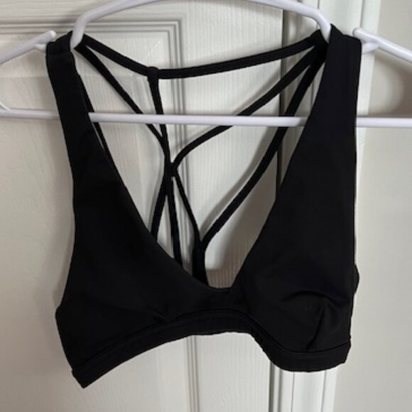 Lululemon Sports Bra Black - Picture 1 of 4